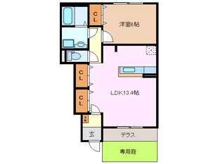 サンプレイスＭ　Ａ棟の物件間取画像